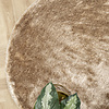 Tapis rond à poils longs - Glorious Champagne/Crème - thumbnail 3