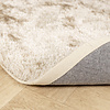 Tapis rond à poils longs - Glorious Champagne/Crème - thumbnail 6