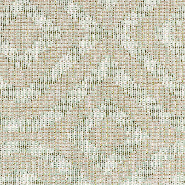 Tapis d'extérieur carré - Summer Retro Menthe - 5