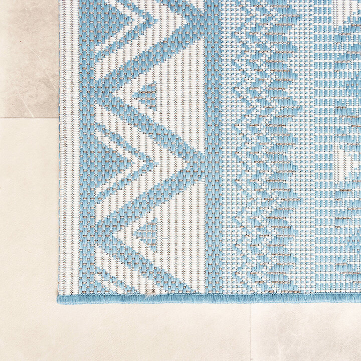 Tapis d'extérieur - Summer Beyond Bleu Clair - 7