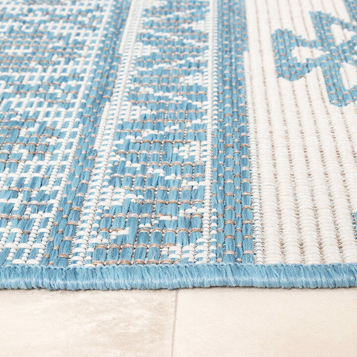 Tapis d'extérieur - Summer Beyond Bleu Clair - 8