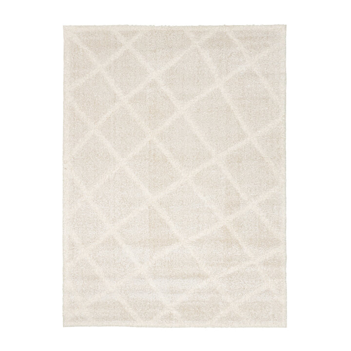 Tapis moderne intérieur et extérieur - Lova Lines Crème - 1
