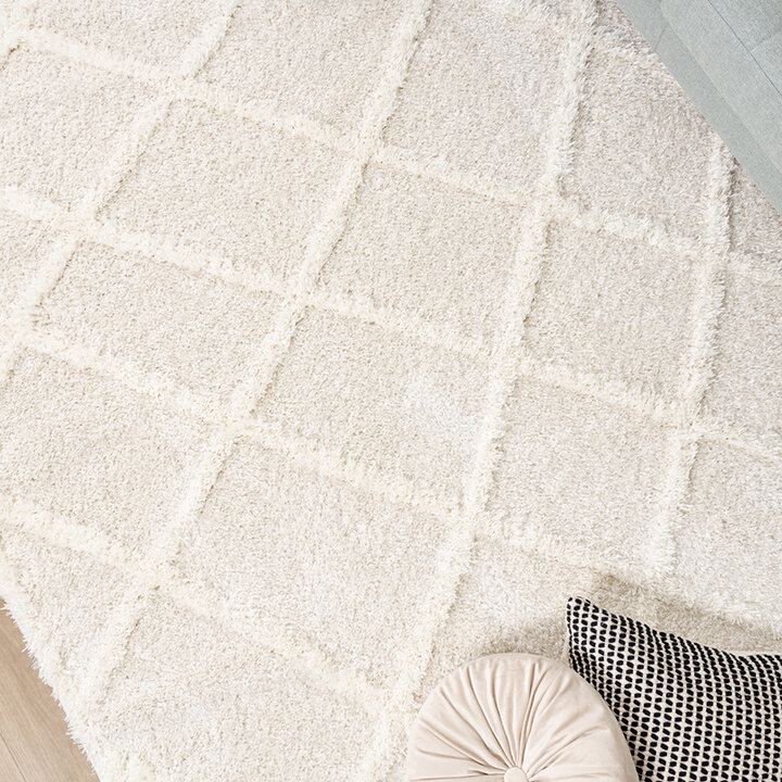 Tapis moderne intérieur et extérieur - Lova Lines Crème - 3