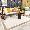 Tapis d'extérieur en jute - Nomad Edge Crème - thumbnail