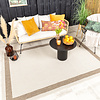 Tapis d'extérieur en jute - Nomad Edge Crème - thumbnail 4