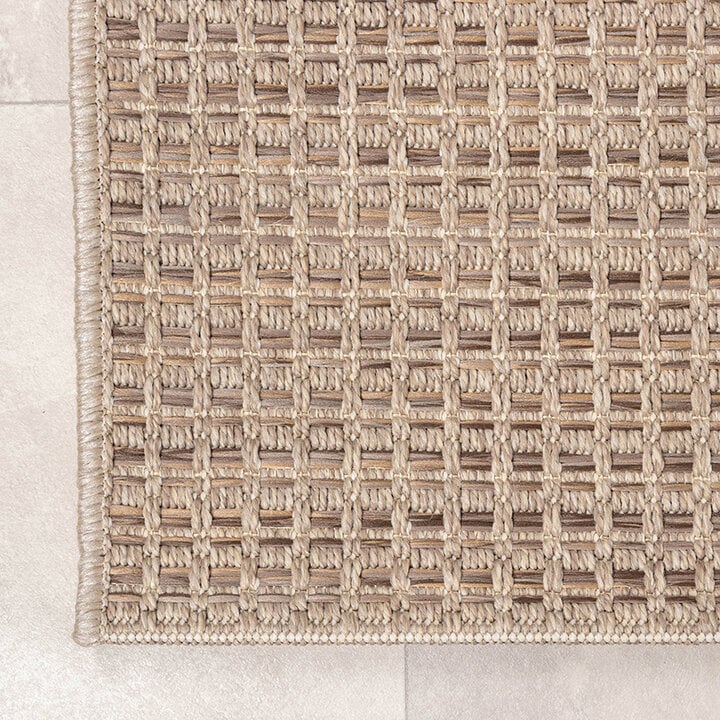 Tapis d'extérieur en jute - Fora Melange Naturel - 4