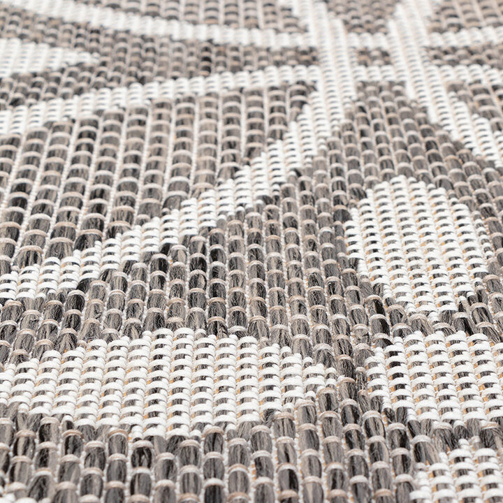 Tapis d'extérieur - Summer Pattern Gris - 8