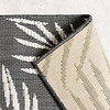 Tapis d'extérieur - Malta Leaves Noir - thumbnail 8