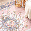 Tapis vintage - Lily Medaillon Rose - thumbnail 4