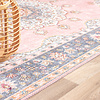 Tapis vintage - Lily Medaillon Rose - thumbnail 5