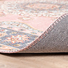 Tapis vintage - Lily Medaillon Rose - thumbnail 7