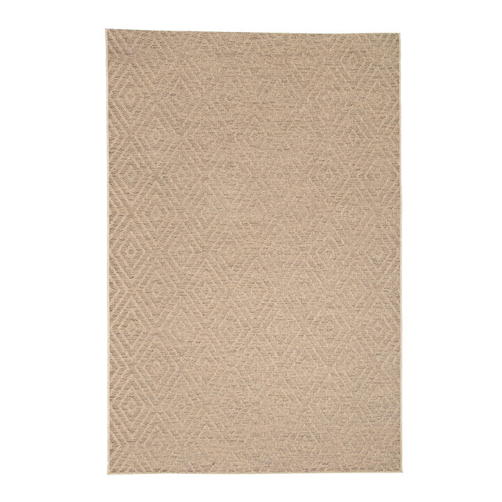 Tapis d'extérieur en jute - Fora Tile Naturel - 1