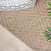 Tapis d'extérieur en jute - Fora Tile Naturel - thumbnail 3