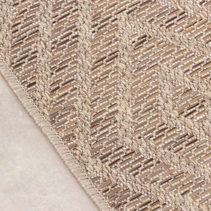 Tapis d'extérieur en jute - Fora Tile Naturel - 6