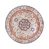 Tapis vintage rond - Imagine Medaillon Vert - thumbnail 1