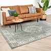 Tapis vintage - Spring Medaillon Vert/Crème - thumbnail