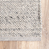 Tapis en laine - Feline Gris/Mélangé - thumbnail 6