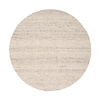 Tapis en laine rond - Feline Blanc/Mélangé  - thumbnail 1