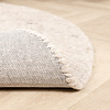 Tapis en laine rond - Feline Blanc/Mélangé  - thumbnail 6