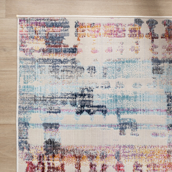 Tapis d'extérieur - Joya Grunge Multicolore - 4