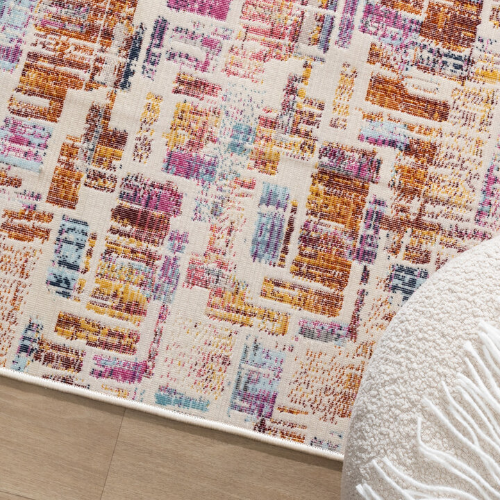 Tapis d'extérieur - Joya Tiles Multicolore - 2