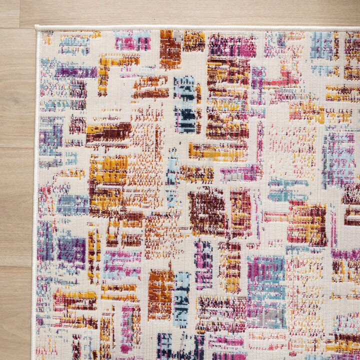 Tapis d'extérieur - Joya Tiles Multicolore - 4