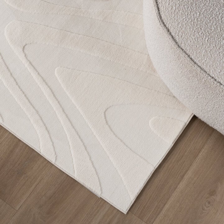Tapis moderne intérieur - Charm Shapes Blanc - 3