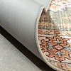 Tapis ovale à poils longs - Santo Medaillon Vert Olive - thumbnail 7