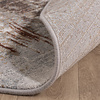 Sous-tapis antidérapant rond - Xavier Scratch Taupe/Rouge - thumbnail 6