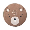 Tapis rond rétro - Sammy Bear Marron - thumbnail 1