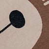 Tapis rond rétro - Sammy Bear Marron - thumbnail 3