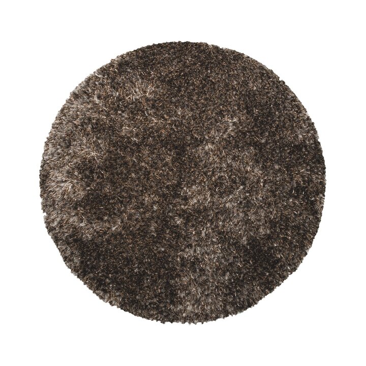 Tapis shaggy ovale - Grace Gris - 1