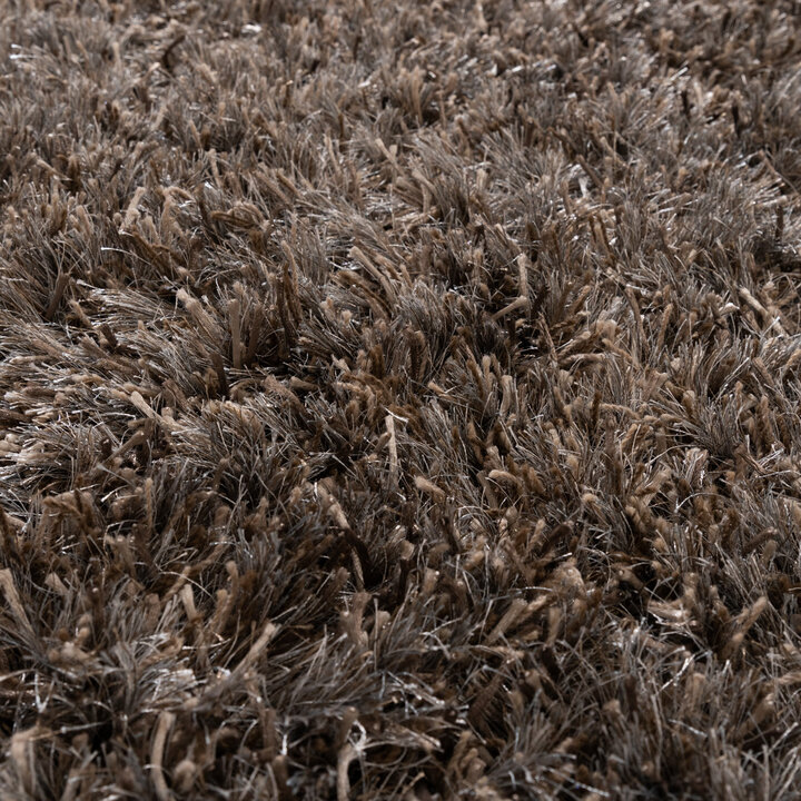 Tapis shaggy ovale - Grace Gris - 3