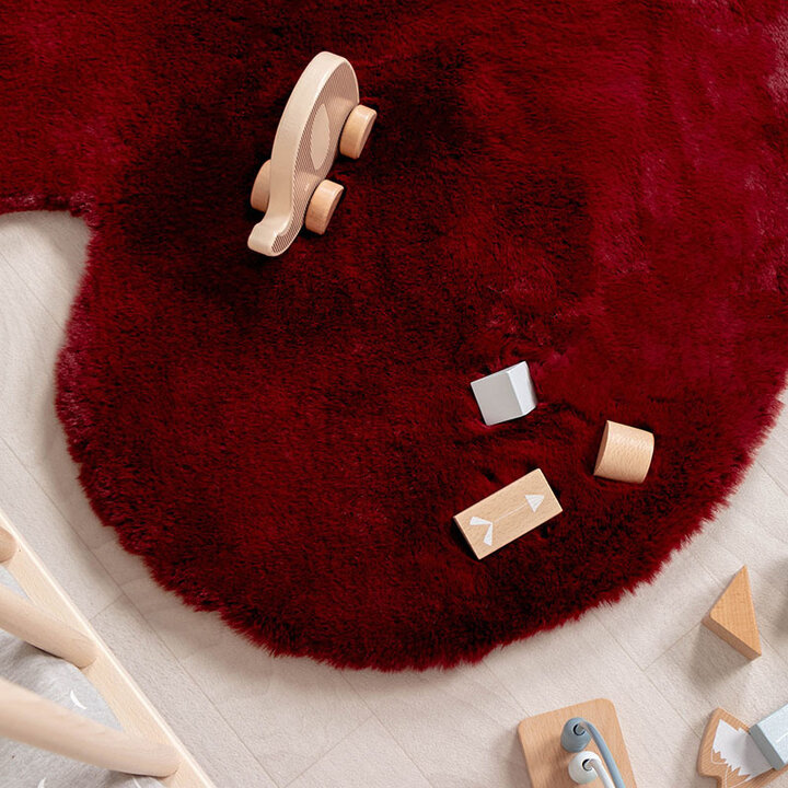 Tapis pour enfants - Huggy Hart Rouge - 2