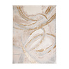 Tapis organique en laine - Leonore Cotto Crème/Marron - thumbnail 1