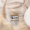 Tapis organique en laine - Leonore Cotto Crème/Marron - thumbnail 2