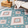 Tapis de balcon - Vedra Aztec Bleu - thumbnail 2
