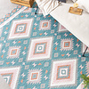 Tapis de balcon - Vedra Aztec Bleu - thumbnail 3