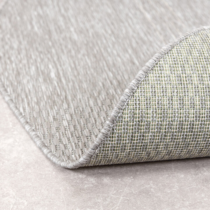 Tapis d'extérieur rond - Costa Gris - 6