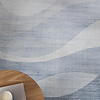 Tapis moderne - Field Bleu/Gris - thumbnail 3