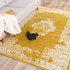 Tapis vintage - Adore Medaillon Jaune - thumbnail