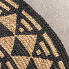 Tapis rond en jute - Henna Maya Naturel - thumbnail 3