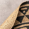 Tapis rond en jute - Henna Maya Naturel - thumbnail 4