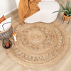 Tapis en jute - Fair Rond en rotin Naturel - thumbnail