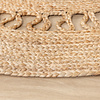Tapis en jute - Fair Rond en rotin Naturel - thumbnail 6