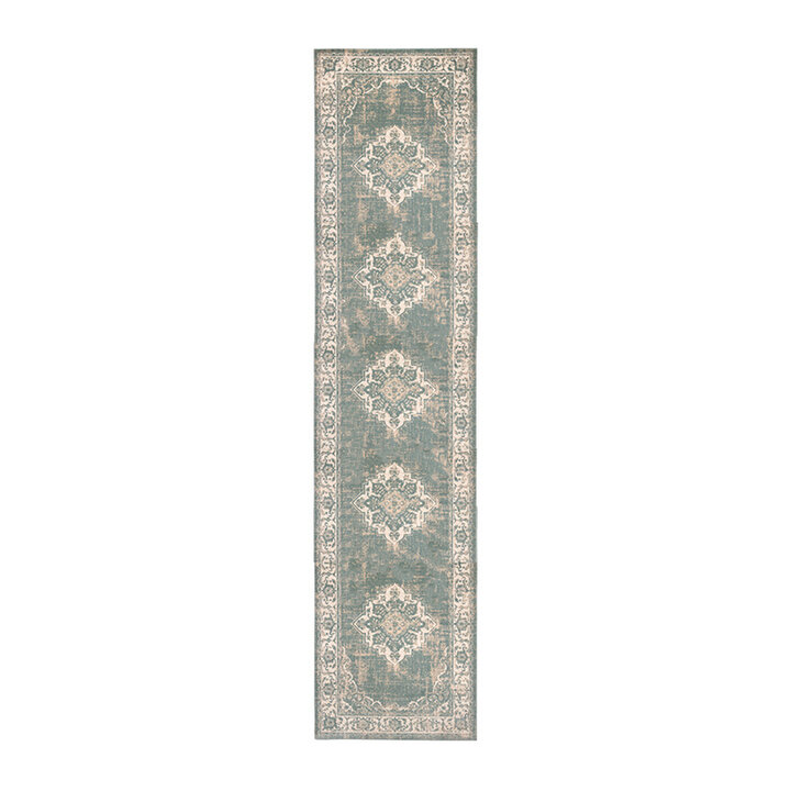 Tapis de jeu berbère - Spring Medaillon Vert/Crème - 1