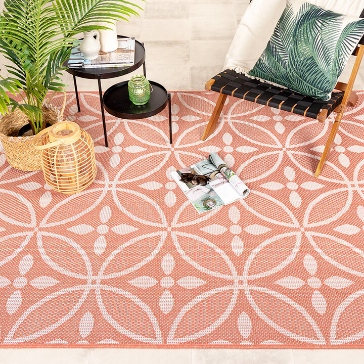 Tapis d'extérieur - Summer Pattern Rose - 3