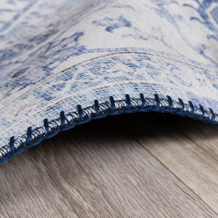 Tapis vintage - Lago Bleu - 5