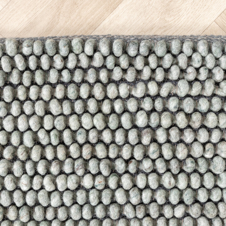 Tapis en laine - Luminous Vert/Gris - 6