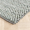 Tapis en laine - Luminous Vert/Gris - thumbnail 7